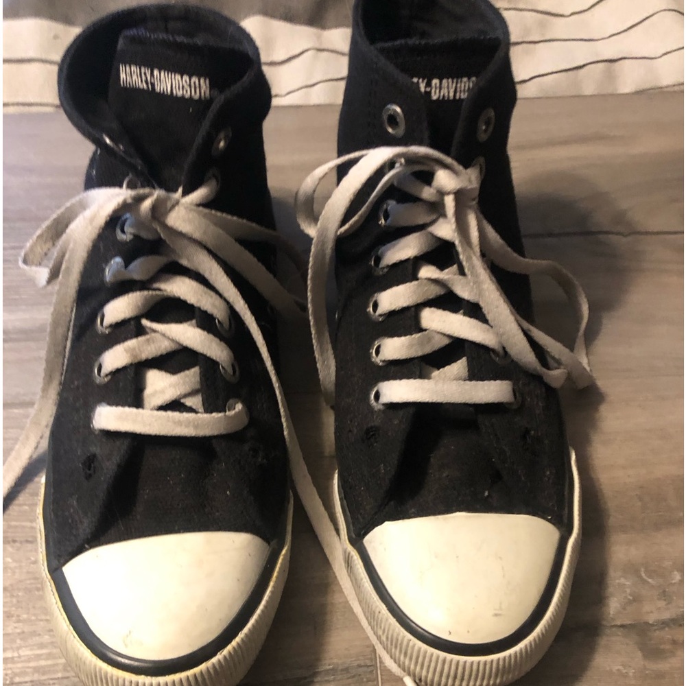 Harley Davidson hi-top shoes